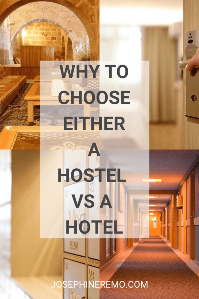3-1-1 | HOSTELS VS HOTELS