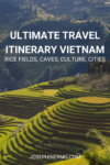itinerary for vietnam