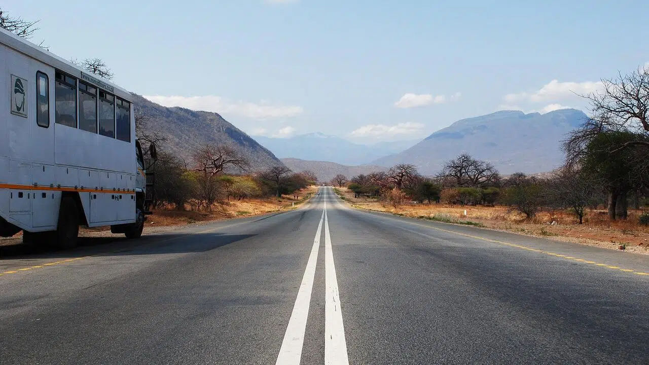 road-africa-safari-2042748 | get campervan conversion insurance in africa