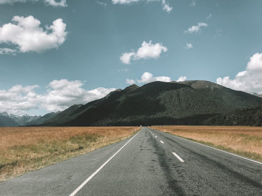 valley views in NZ