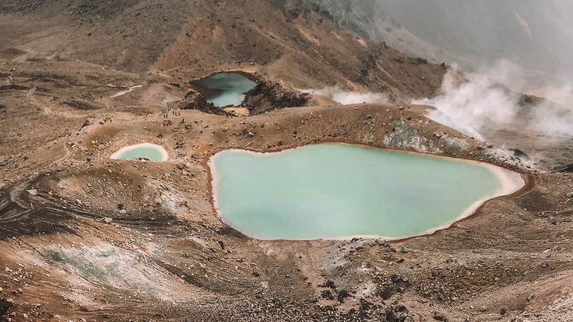 Visit Tongariro in New Zealand for a solo travel experience