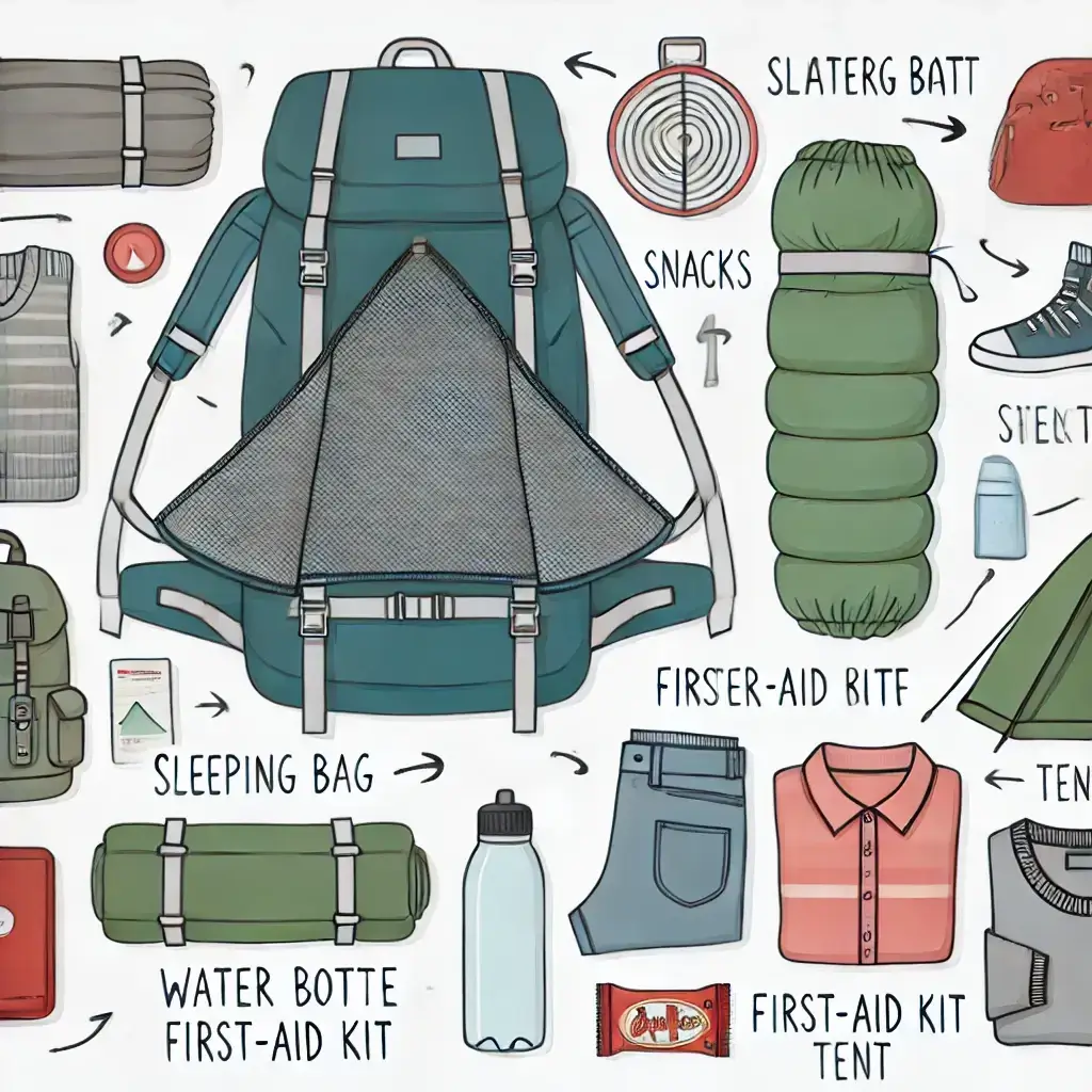 how to pack a backpack correctly