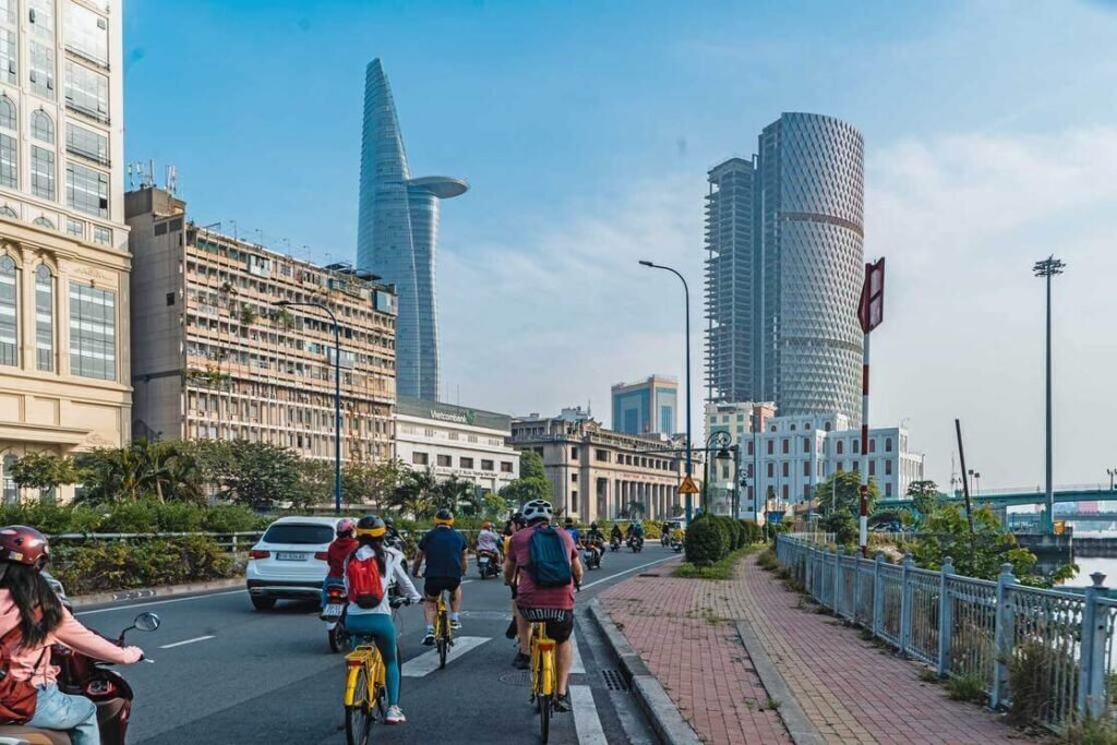 cycling in ho chi minh city