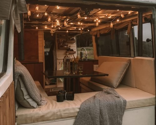blog post about the best camping accessories for vans